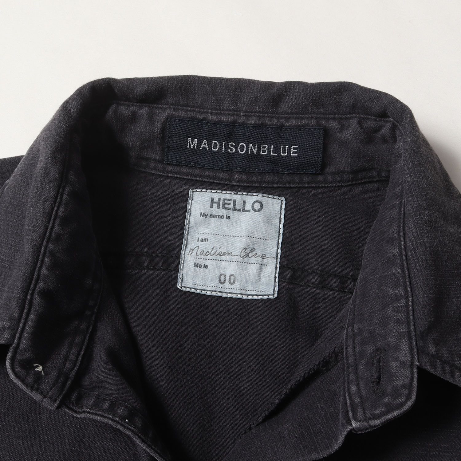 MADISONBLUE マディソンブルー シャツ ネイビー 紺 サイズ:00(XS 