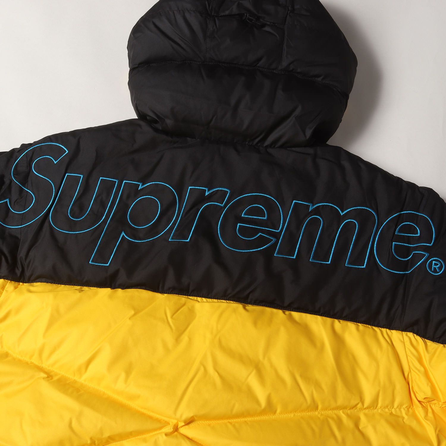 新品】Supreme シュプリーム ジャケット イエロー ブラック サイズ:M 