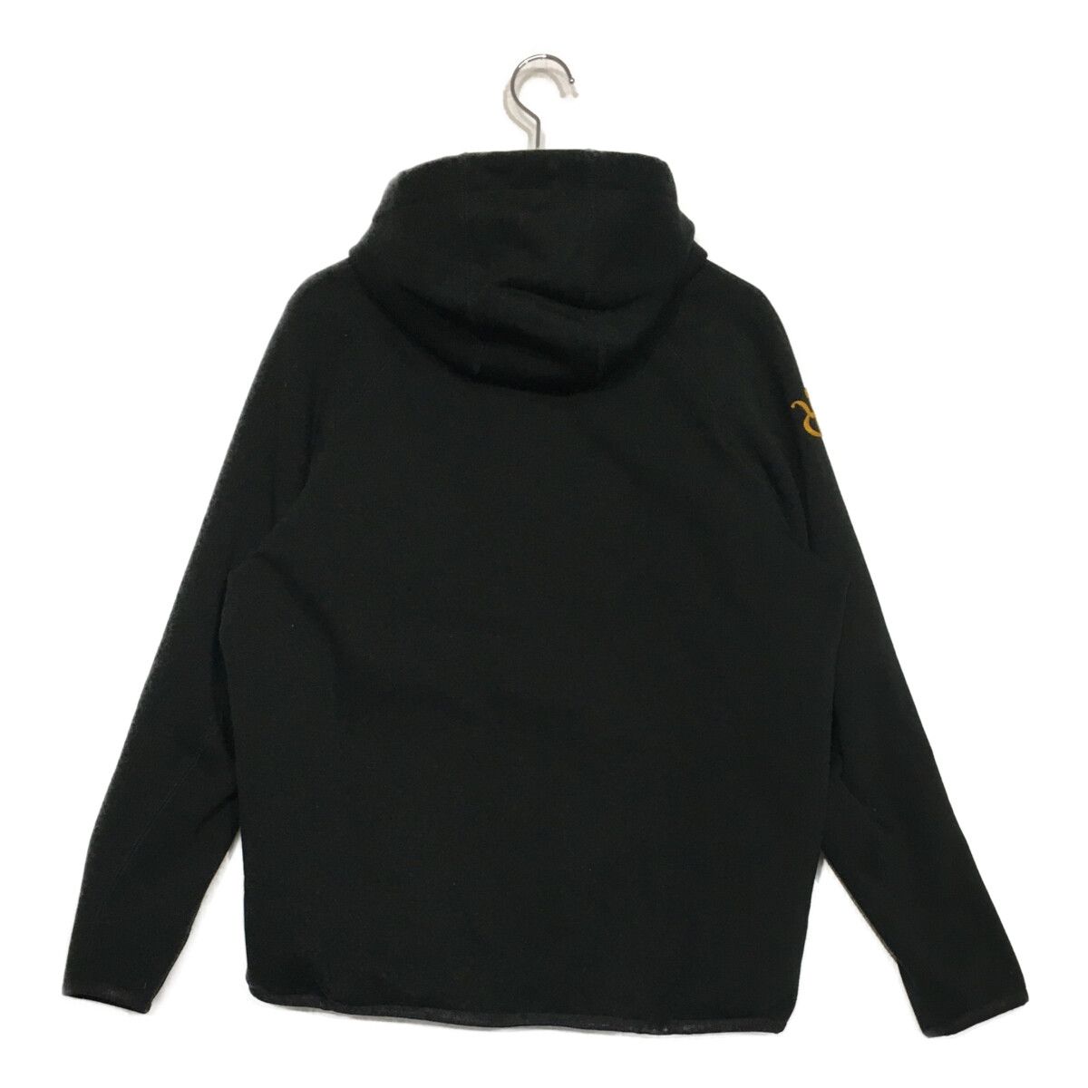 中古 メンズ レザレクション Resurrection パーカー XL 黒 裏起毛 保温