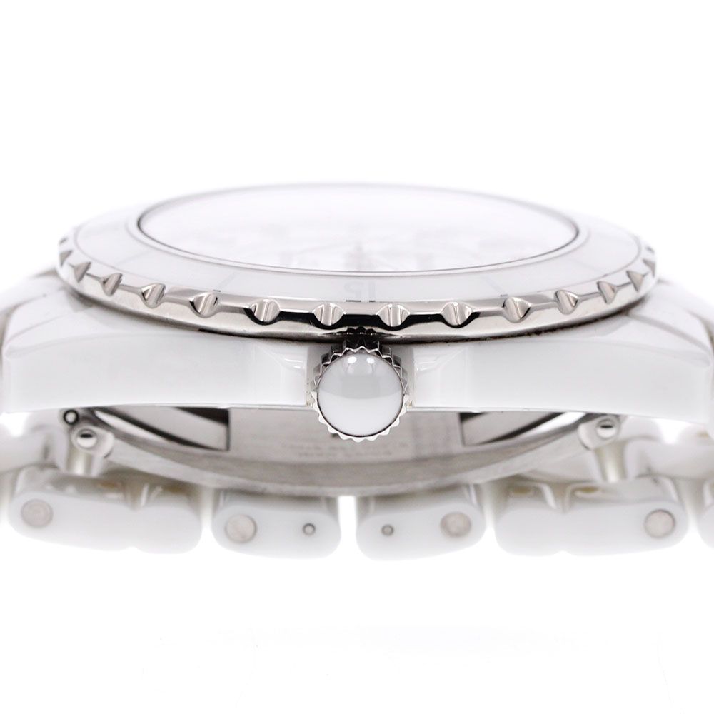 シャネル CHANEL H2981 J12 白セラミック 自動巻き メンズ 保証書付き_882784 シャネル CHANEL H2981 J12 白セラミック 自動巻き メンズ 保証書付き_
