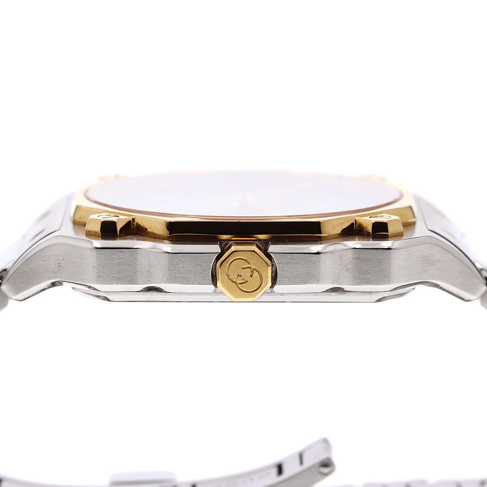 グッチ GUCCI YA166403 G-Flat デイト 自動巻き メンズ 良品 箱付き_