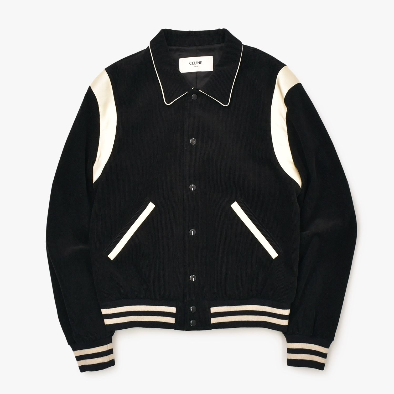 CELINE セリーヌ ジャケット テディジャケット バーシティジャケット 