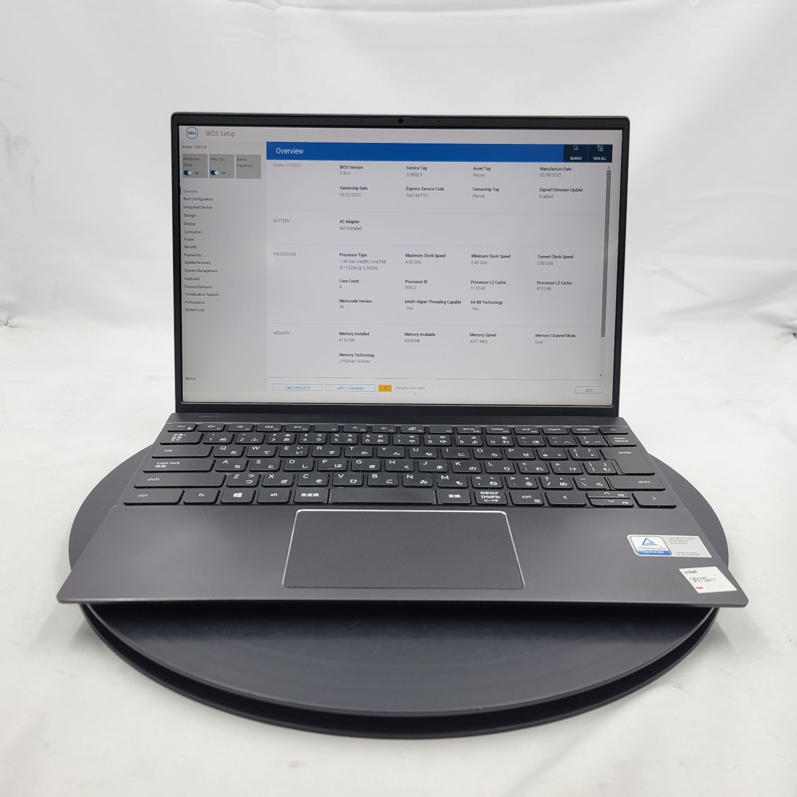 ジャンク】Dell Vostro 13 5310 i5/8GB/OS無 中古PC - メルカリ ジャンク】Dell Vostro 13 5310 i5/8GB/OS無 中古PC - メルカリ