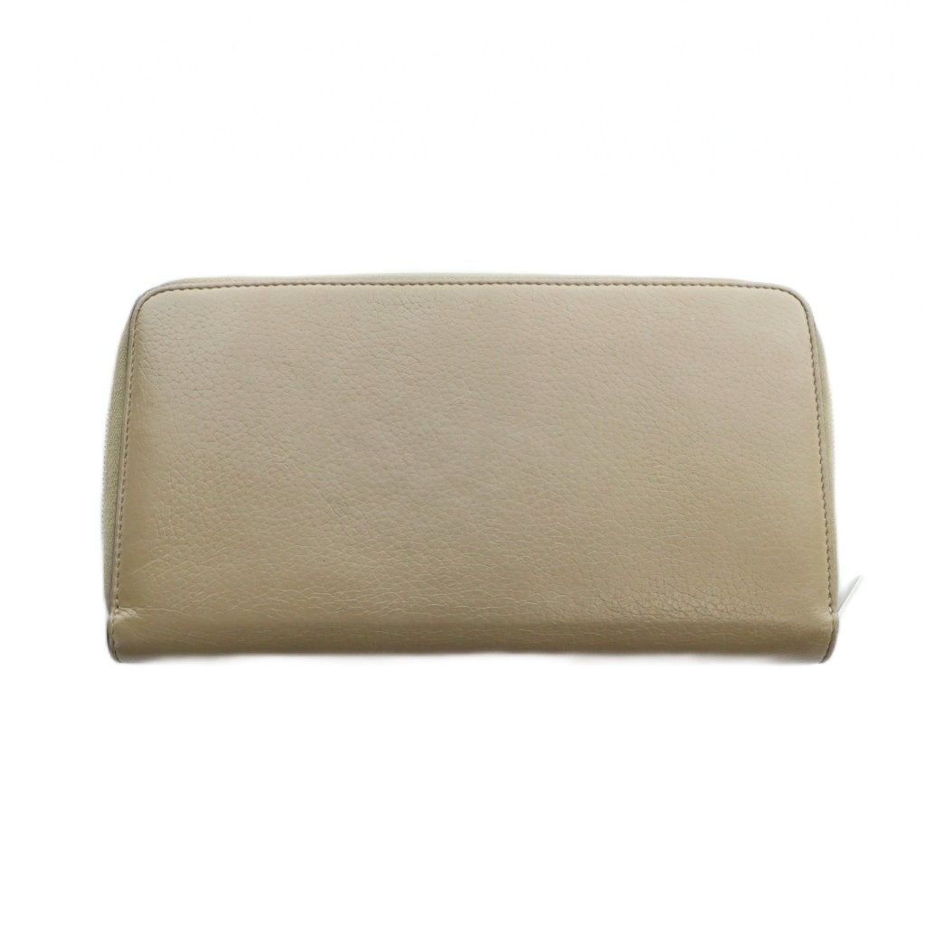 セリーヌ CELINE 長財布 ウォレット レザー ロゴ ラウンドファスナー