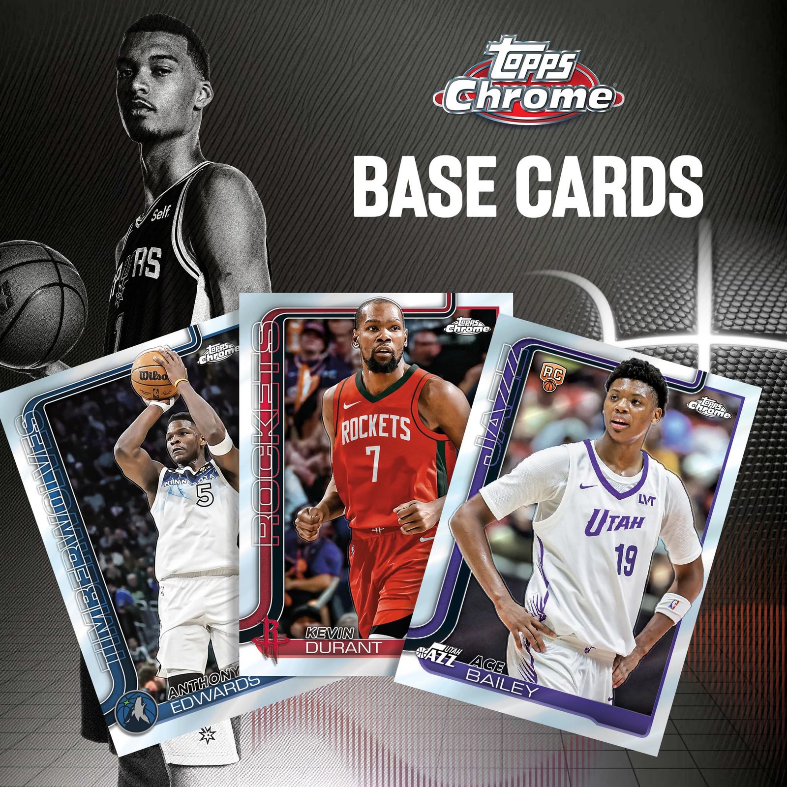 Topps 2025-26 クロムバスケットボール - 工場密封 - バリューボックス 