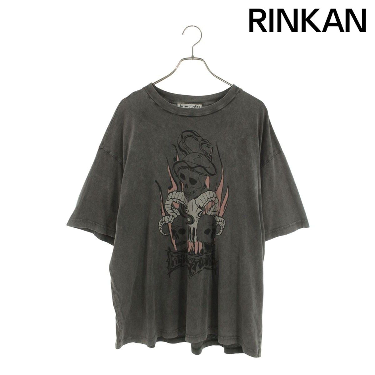 アクネストゥディオズ FN-UX-TSHI000070 スカルプリントTシャツ メンズ 
