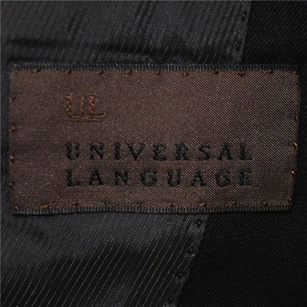 ユニバーサルランゲージ 伊製 カノニコ 110's生地 2つボタン シングル