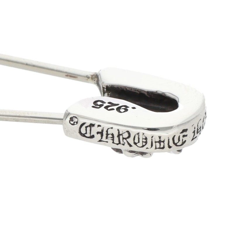 クロムハーツ SAFETY PIN LG ラージセーフティピン シルバーネックレス