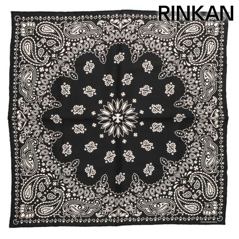 クロムハーツ CH SCARF バンダナプリントシルクバンダナ メンズ - メルカリ