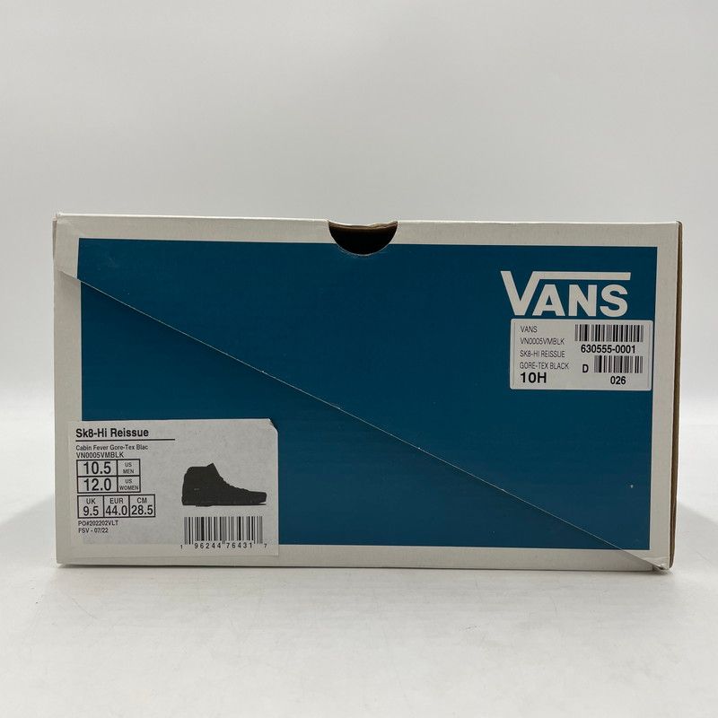 中古品】VANS バンズ VAULT SK8-HI REISSUE LX NOTCHBACK GORE-TEX 