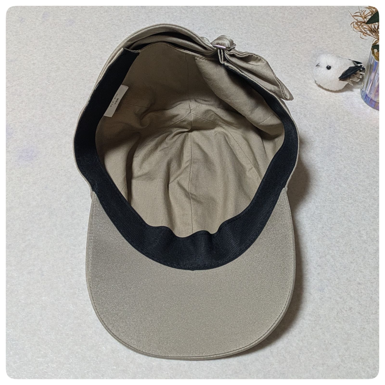 洗える】イリスフォーセブン horn satin cap ホルンサテンキャップ