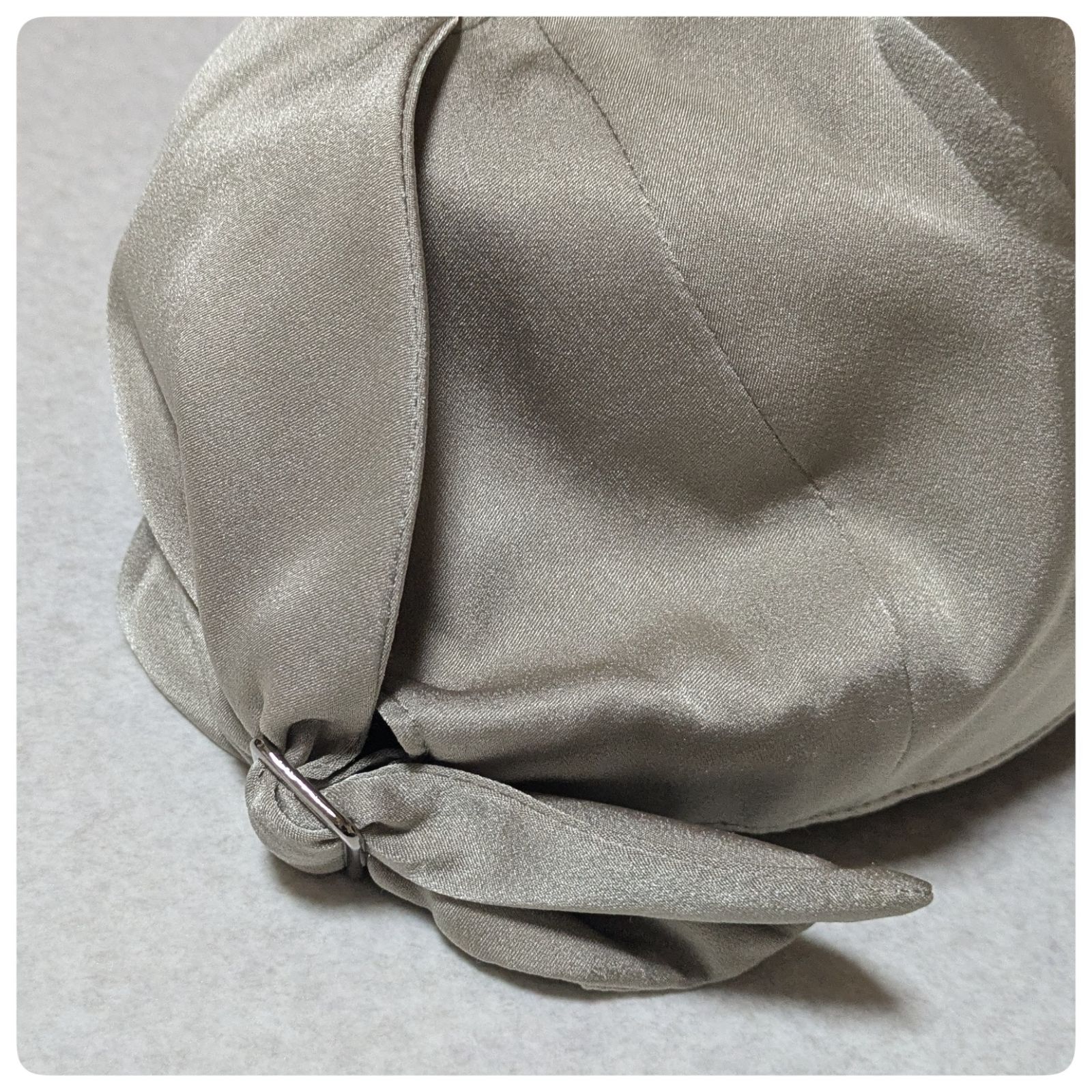 洗える】イリスフォーセブン horn satin cap ホルンサテンキャップ