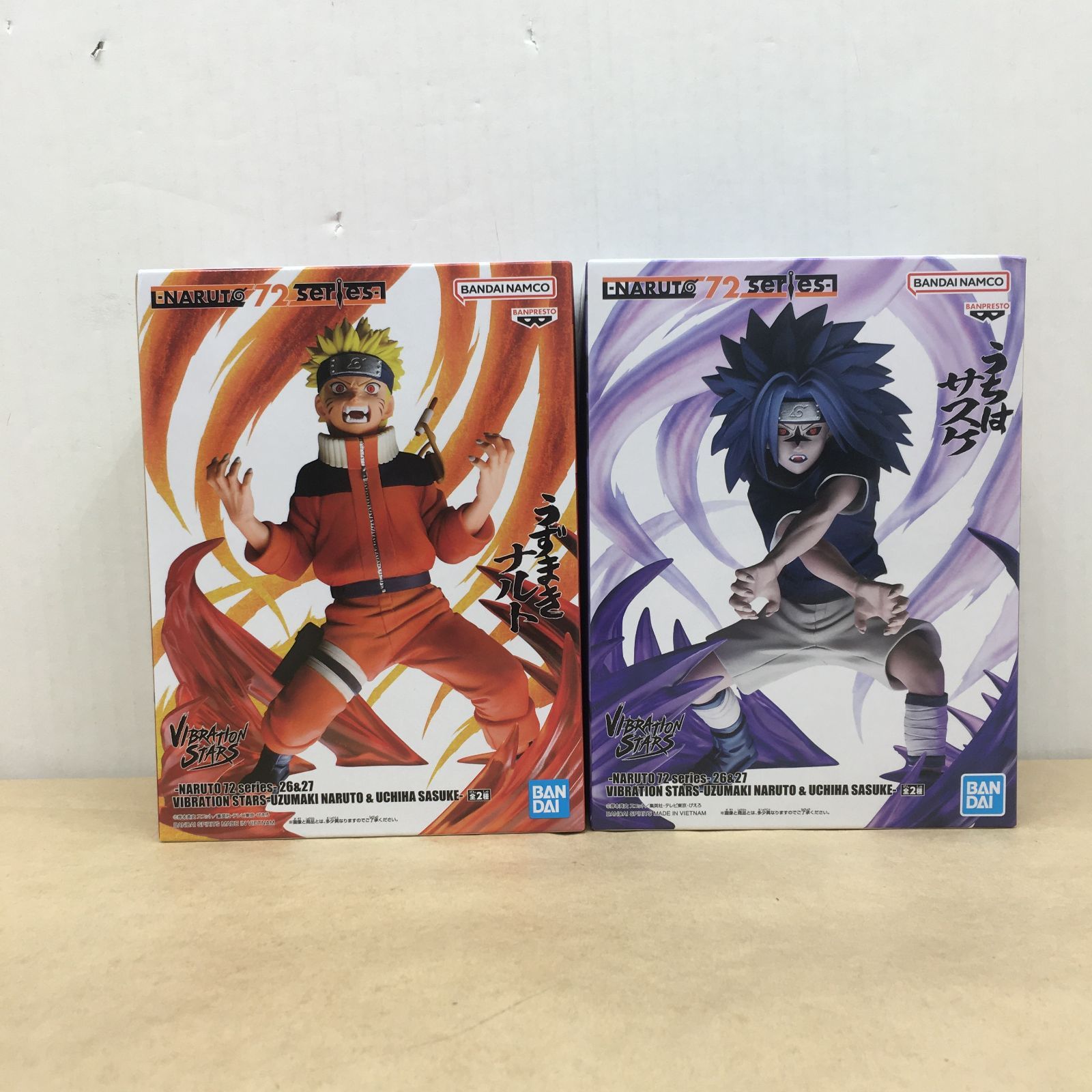 未開封品 NARUTO 72 series 26&27 VIBRATION STARS ナルト サスケ