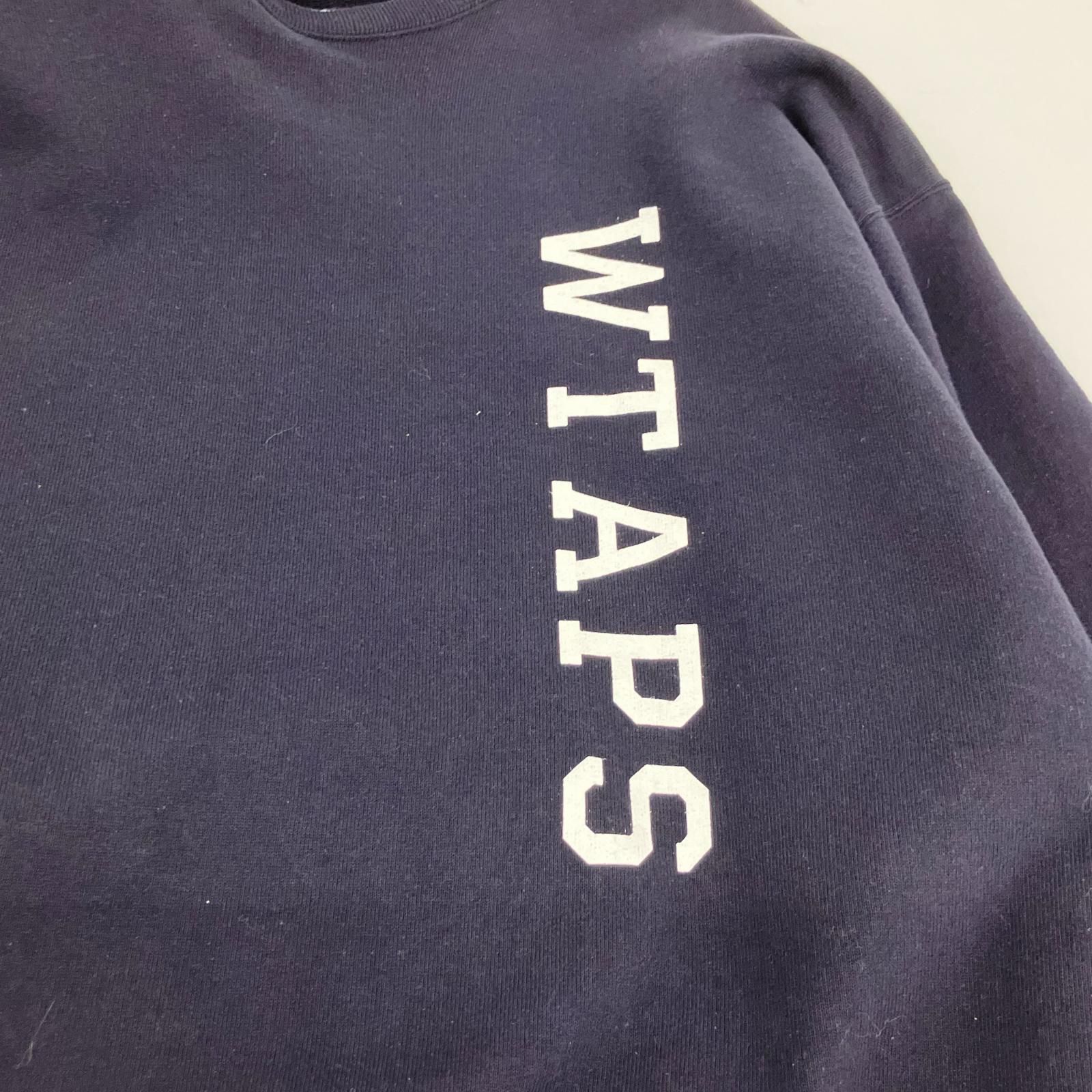 wtaps ダブルタップス 23SS カレッジロゴ クルーネックスウェット 4 