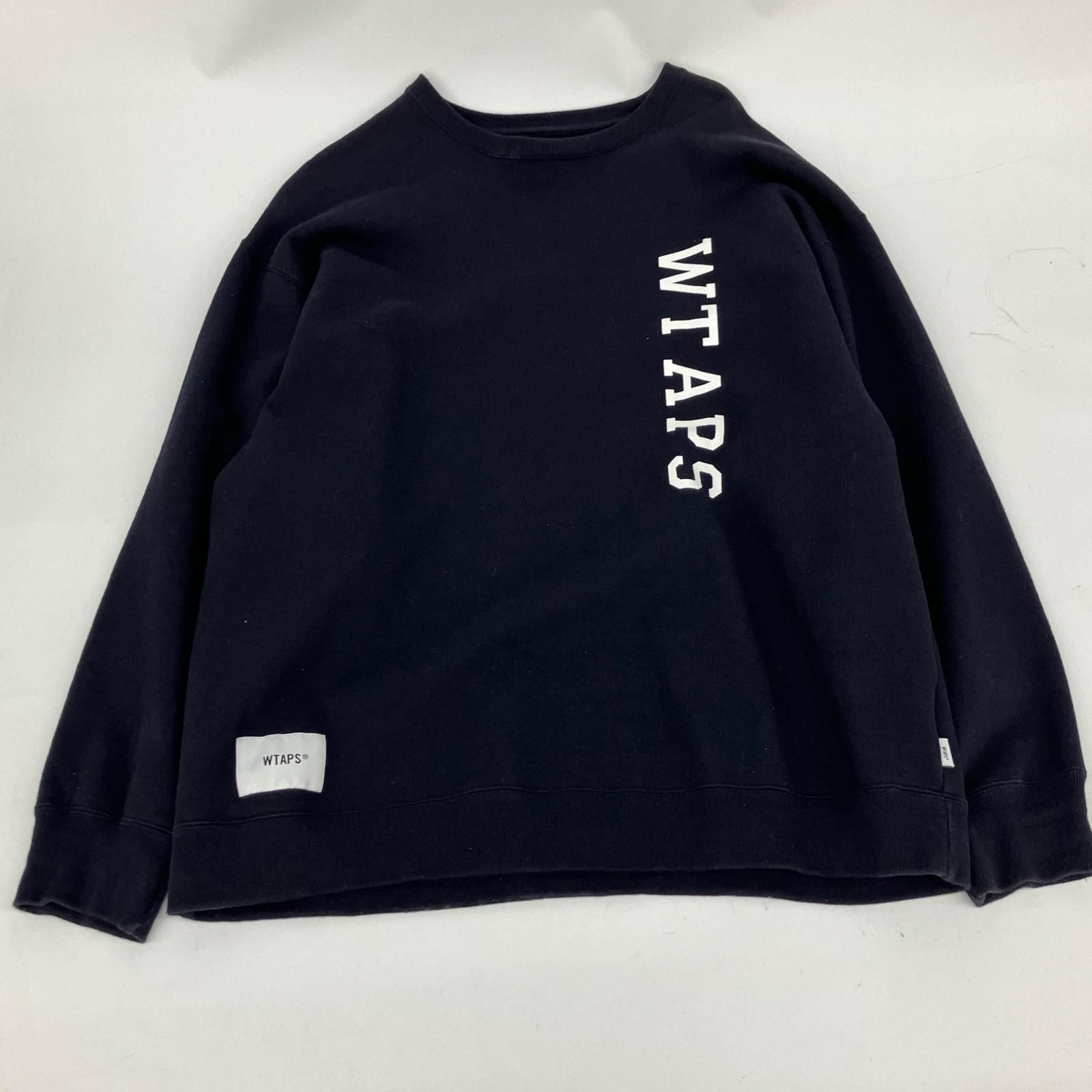 wtaps ダブルタップス 23SS カレッジロゴ クルーネックスウェット 4 
