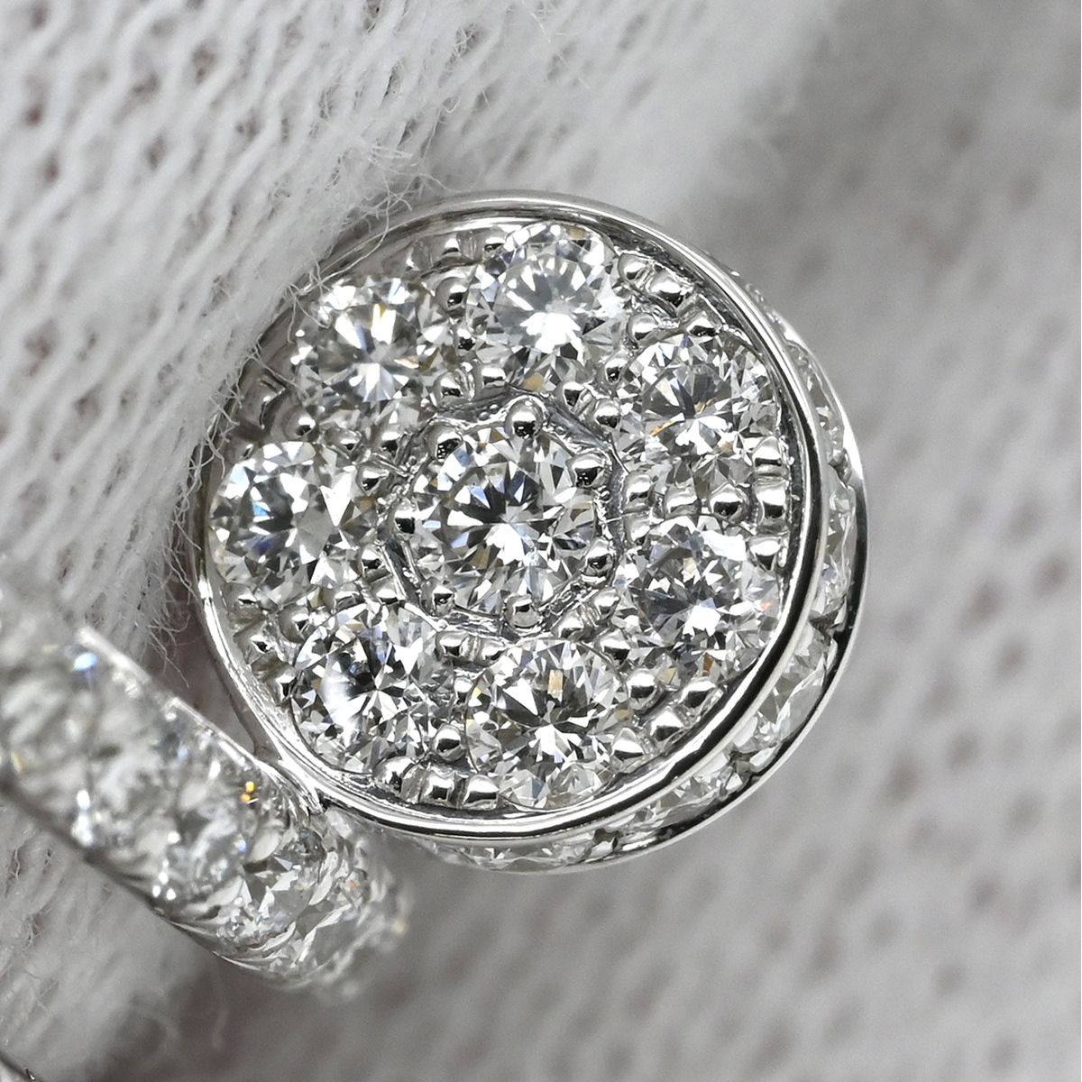 カルティエ Cartier リング 指輪 ジュストアンクル ダブル ダイヤ 