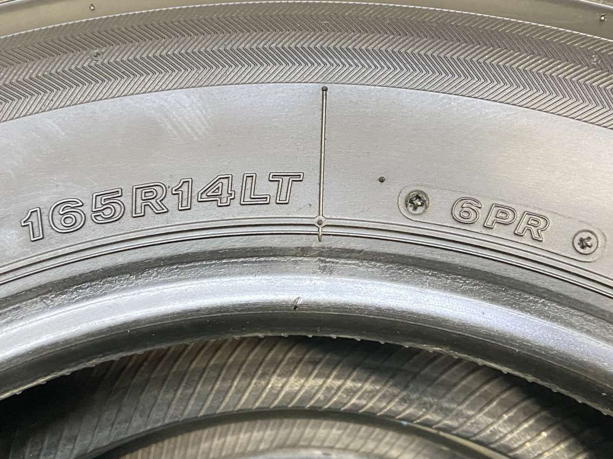 165R14 6PR ブリヂストン V600 中古タイヤ サマータイヤ 4本セット