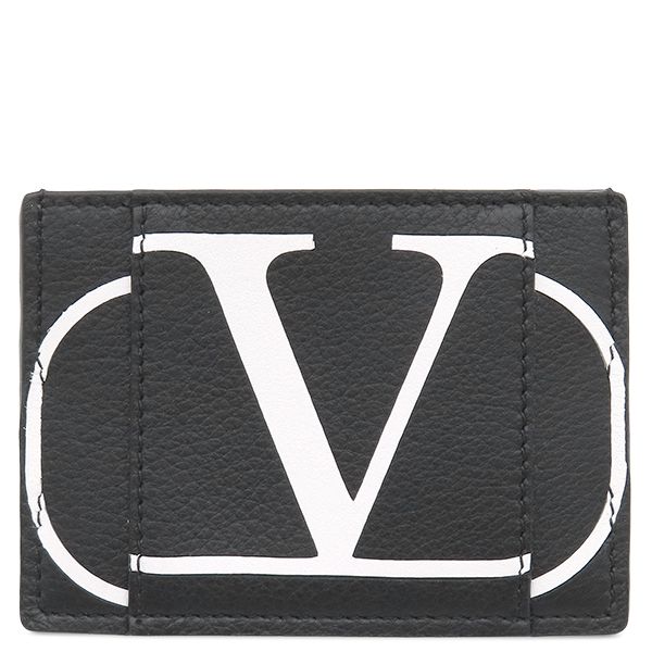 ヴァレンティノ VALENTINO カードケース Vロゴプリント レザー
