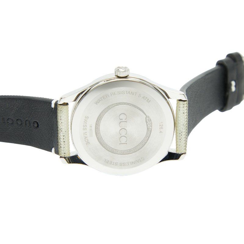 グッチ ホログラムGG Gタイムレス YA1264058 シルバー ホワイト 