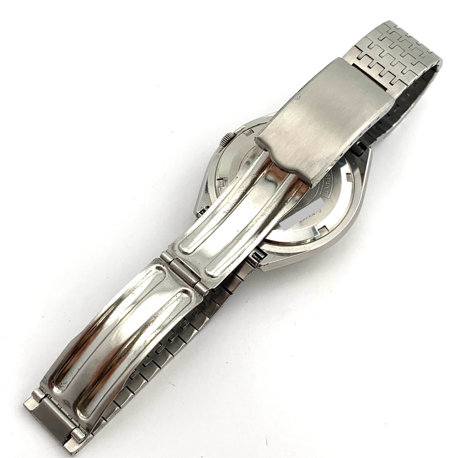 ロードマチック（自動巻き） 【中古】SEIKO 5606-7270 自動巻き時計 グリーン文字盤 21