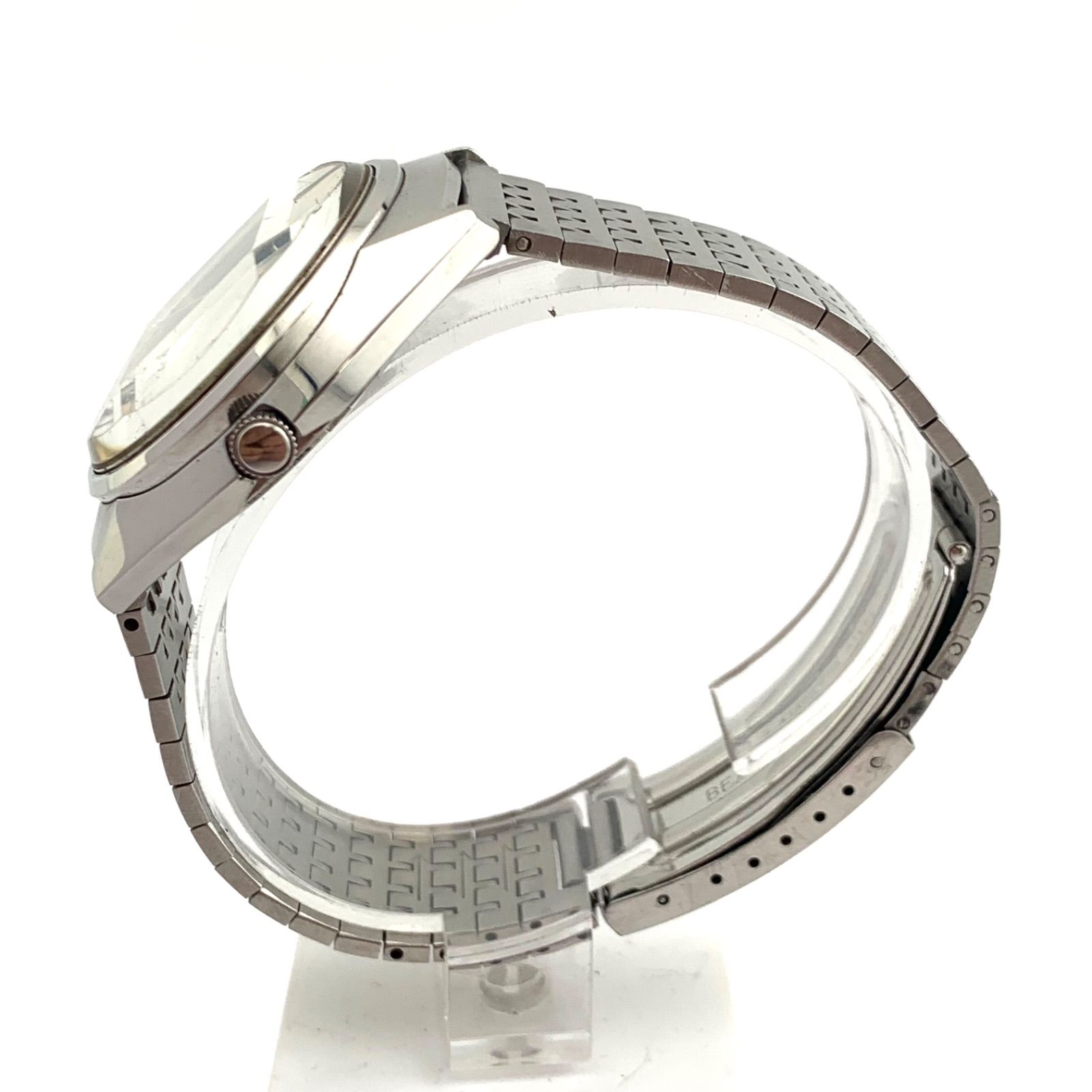 ロードマチック（自動巻き） 【中古】SEIKO 5606-7270 自動巻き時計 グリーン文字盤 21