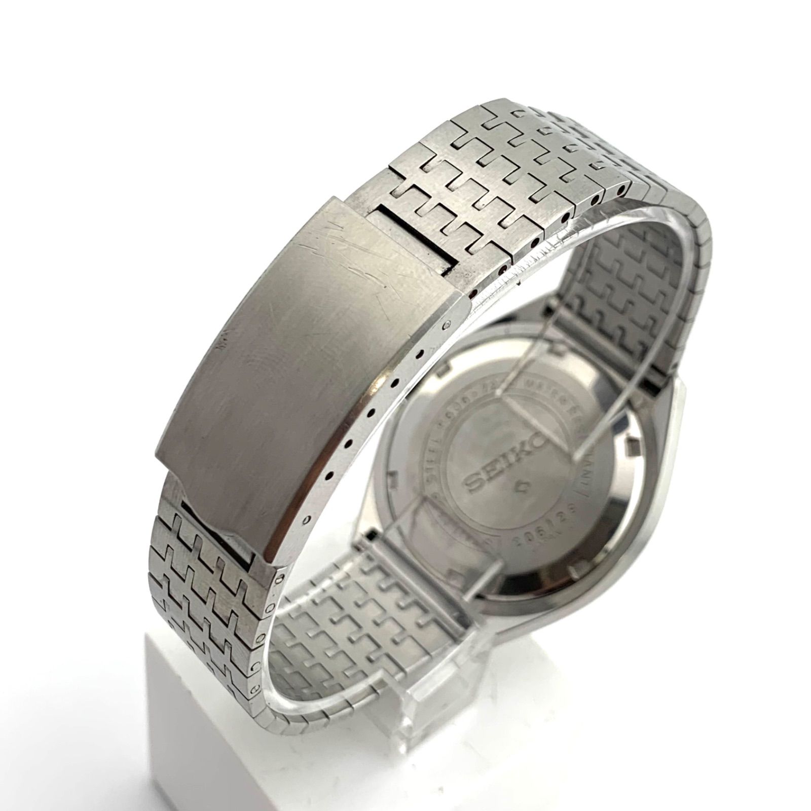 ロードマチック（自動巻き） 【中古】SEIKO 5606-7270 自動巻き時計 グリーン文字盤 21