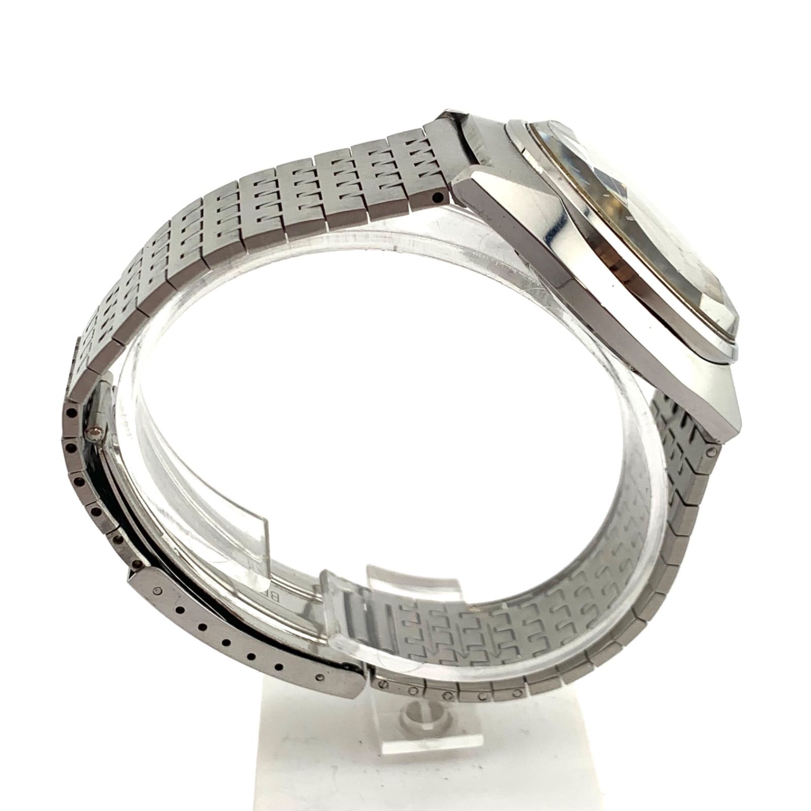 ロードマチック（自動巻き） 【中古】SEIKO 5606-7270 自動巻き時計 グリーン文字盤 21