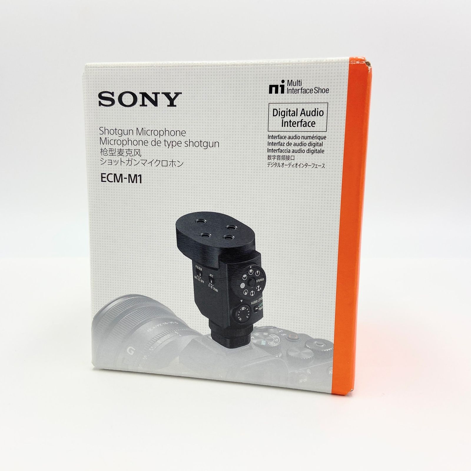 SONY ショットガンマイクロホン ECM-M1【C6305-60】 - メルカリ