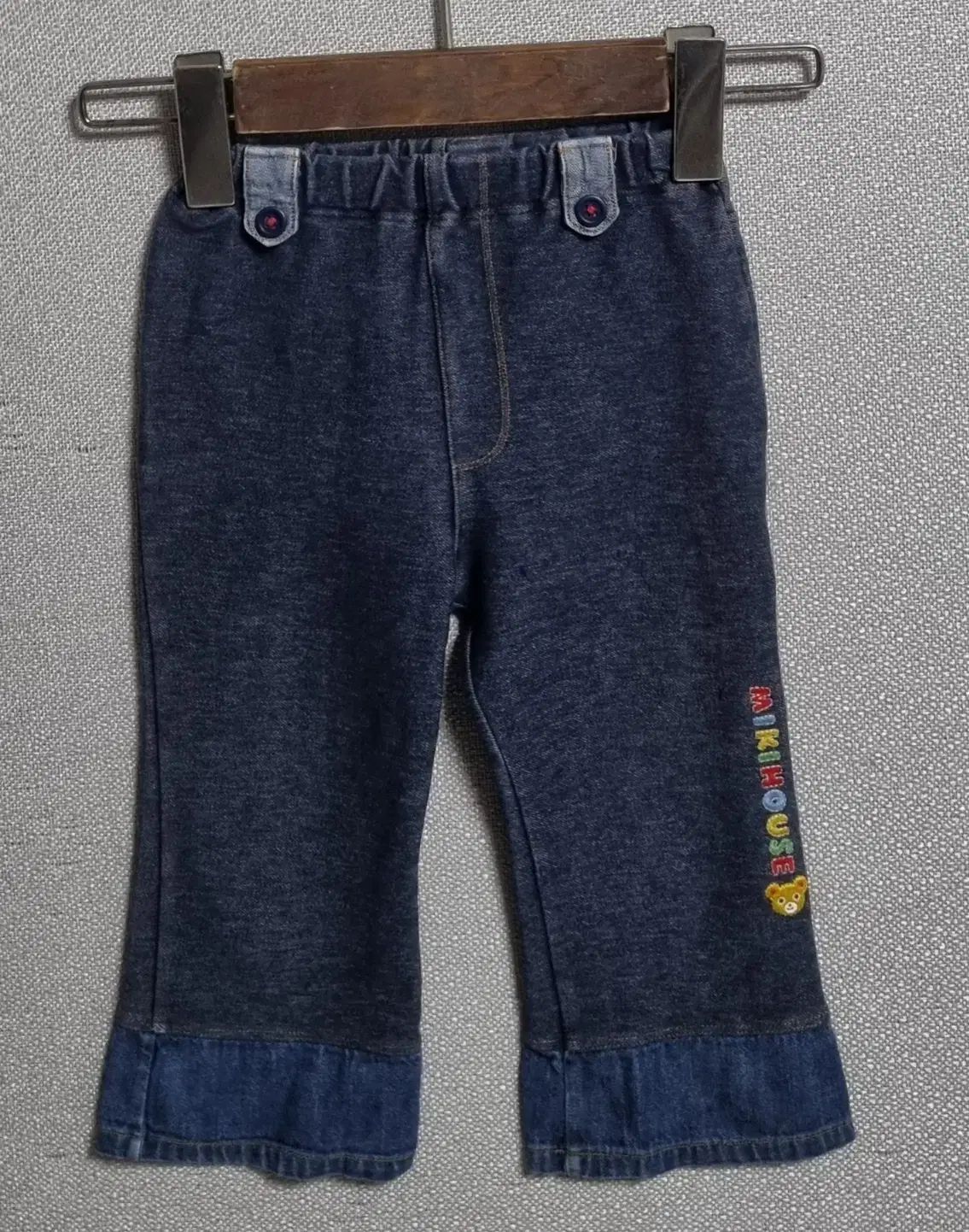 キッズ) 90) ミッキーハウス イージーパンツ