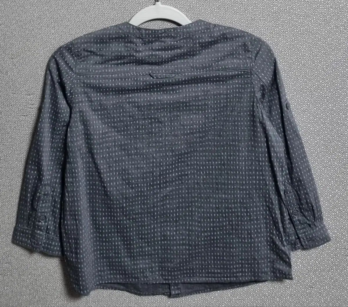 ブラウス キッズ) 90) COS コス グレー ブラウス レディースブラウス 量産型 地雷系 服 ファッション 厚底 リボン シャツ トップス 肩出し コスプレ 制服 JK 長袖