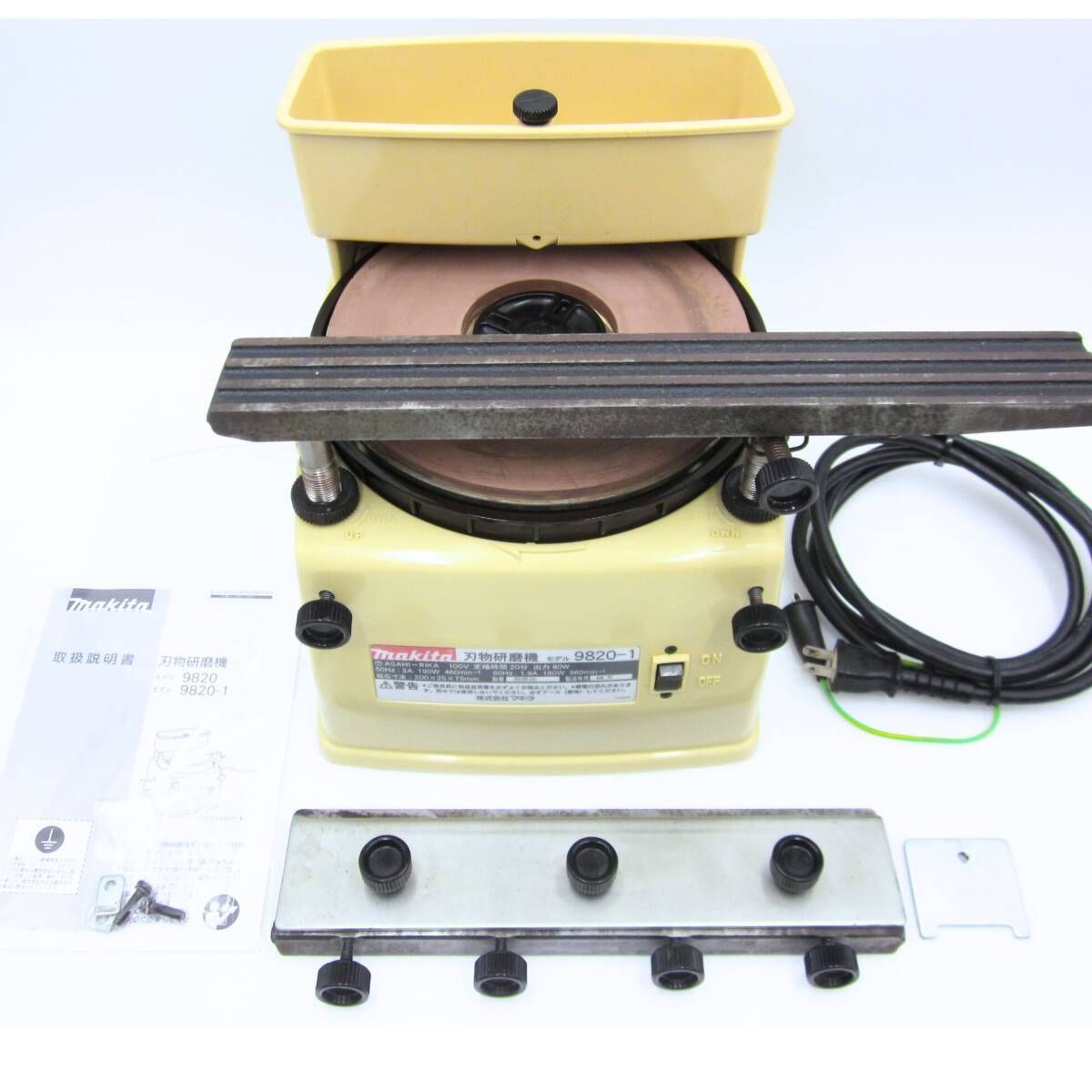 状態良好 領収書発行可 Makita マキタ 刃物研磨機 モデル9820-1