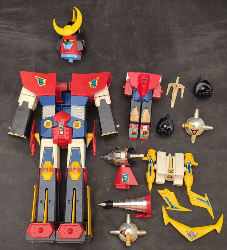 クローバー ダイカスト|ザンボット3 DX合体セット コンビネーションプログラム 箱絵写真 横箱