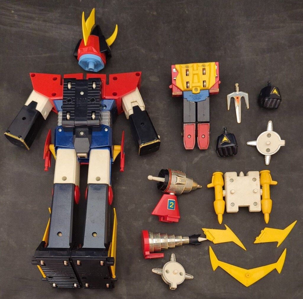 クローバー ダイカスト|ザンボット3 DX合体セット コンビネーションプログラム 箱絵写真 横箱