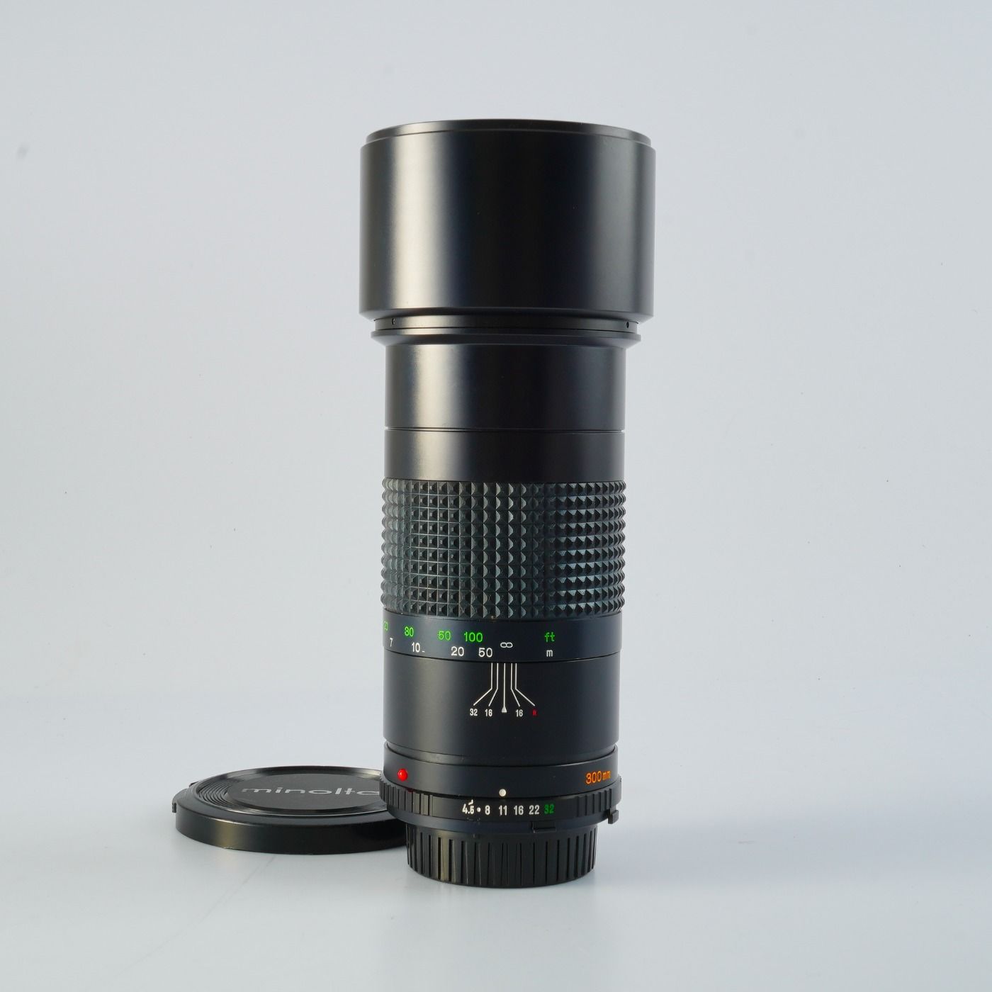 MINOLTA ミノルタ MD TELE ROKKOR 300mm F/4.5 単焦点レンズ - メルカリ