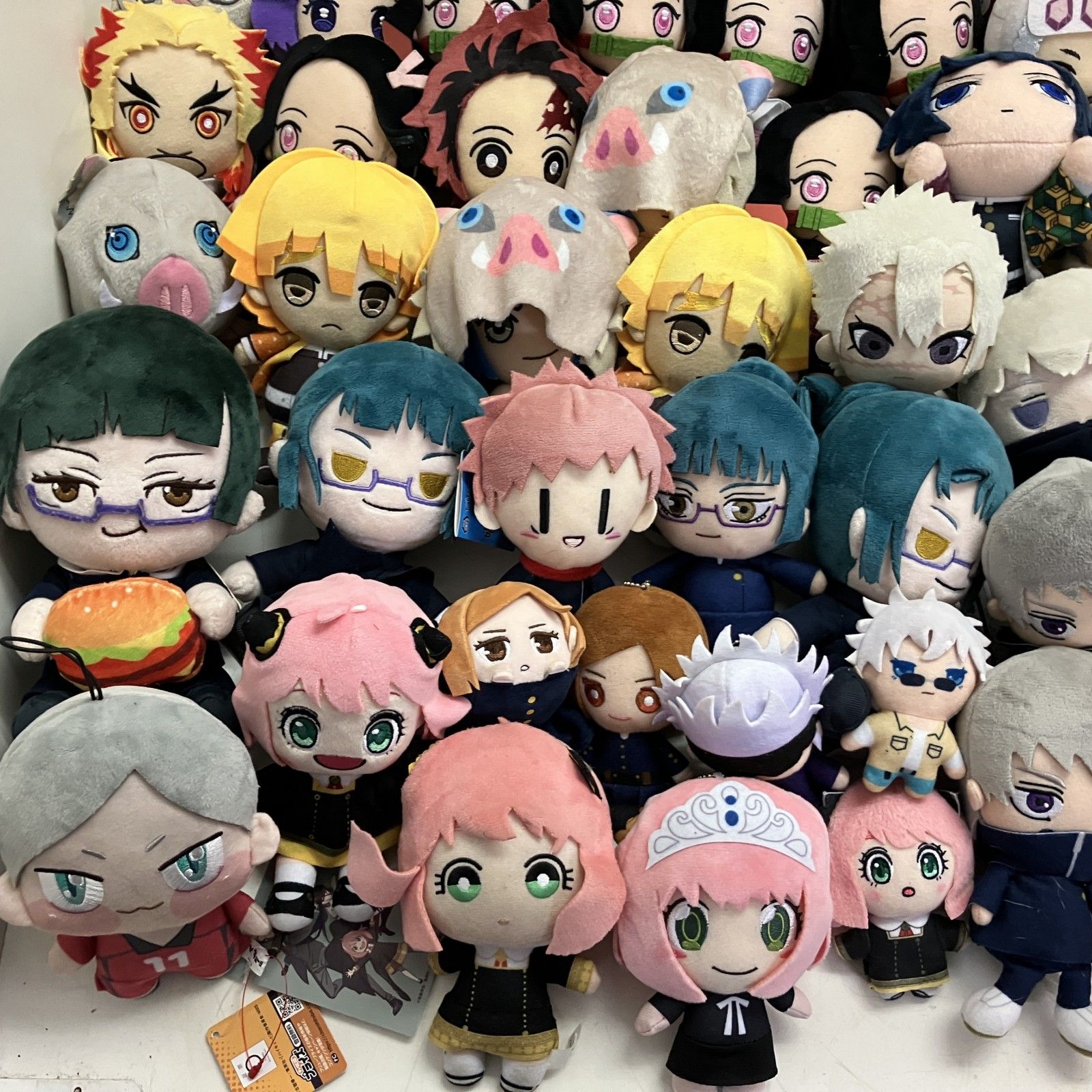  ◆ 品 約100点 まとめ商品 鬼滅の刃 呪術廻戦 ドラゴンボール他 アニメ 漫画 ジャンプ系など ぬいぐるみ マスコット ぬいぐるみ本体 ぬいぐるみ