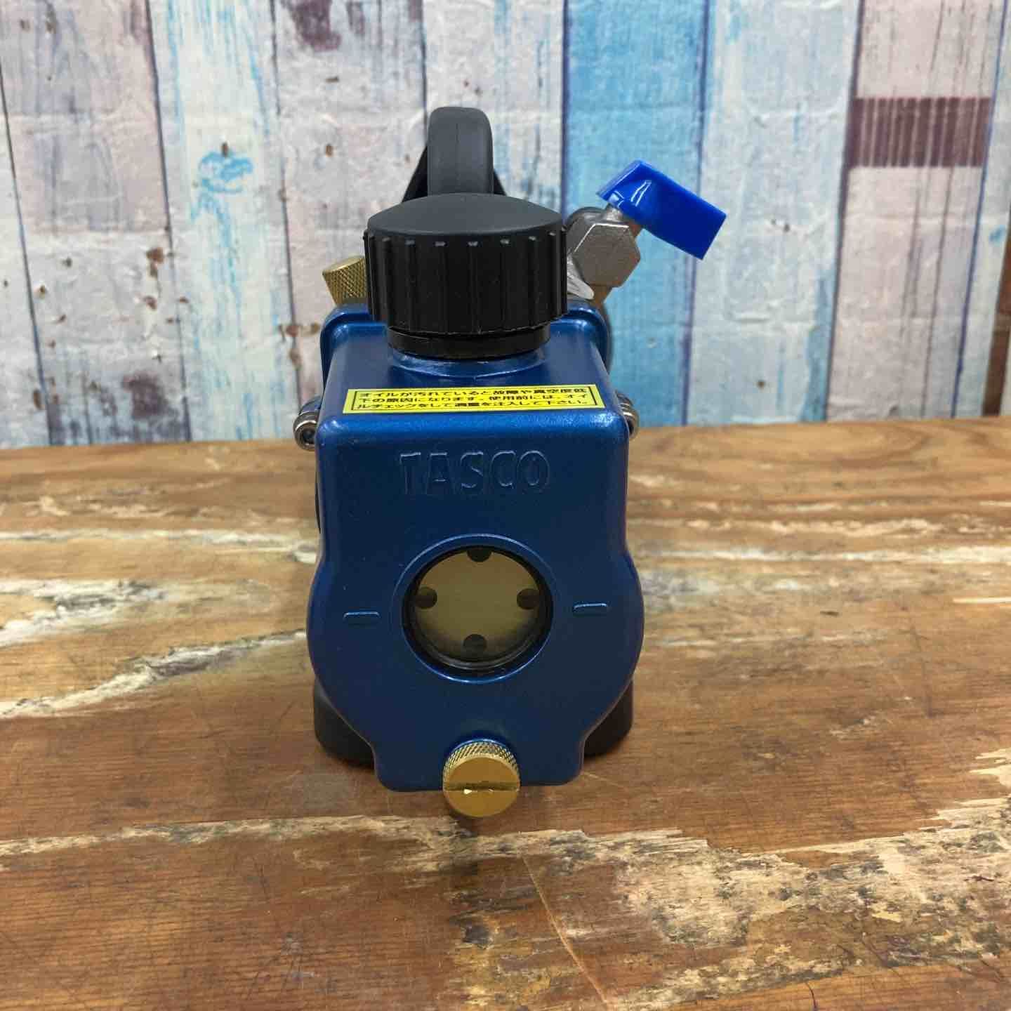 品 タスコ TASCO オイル逆流防止弁付 ツーステージ 真空ポンプ TA 150 SB-2 柏店