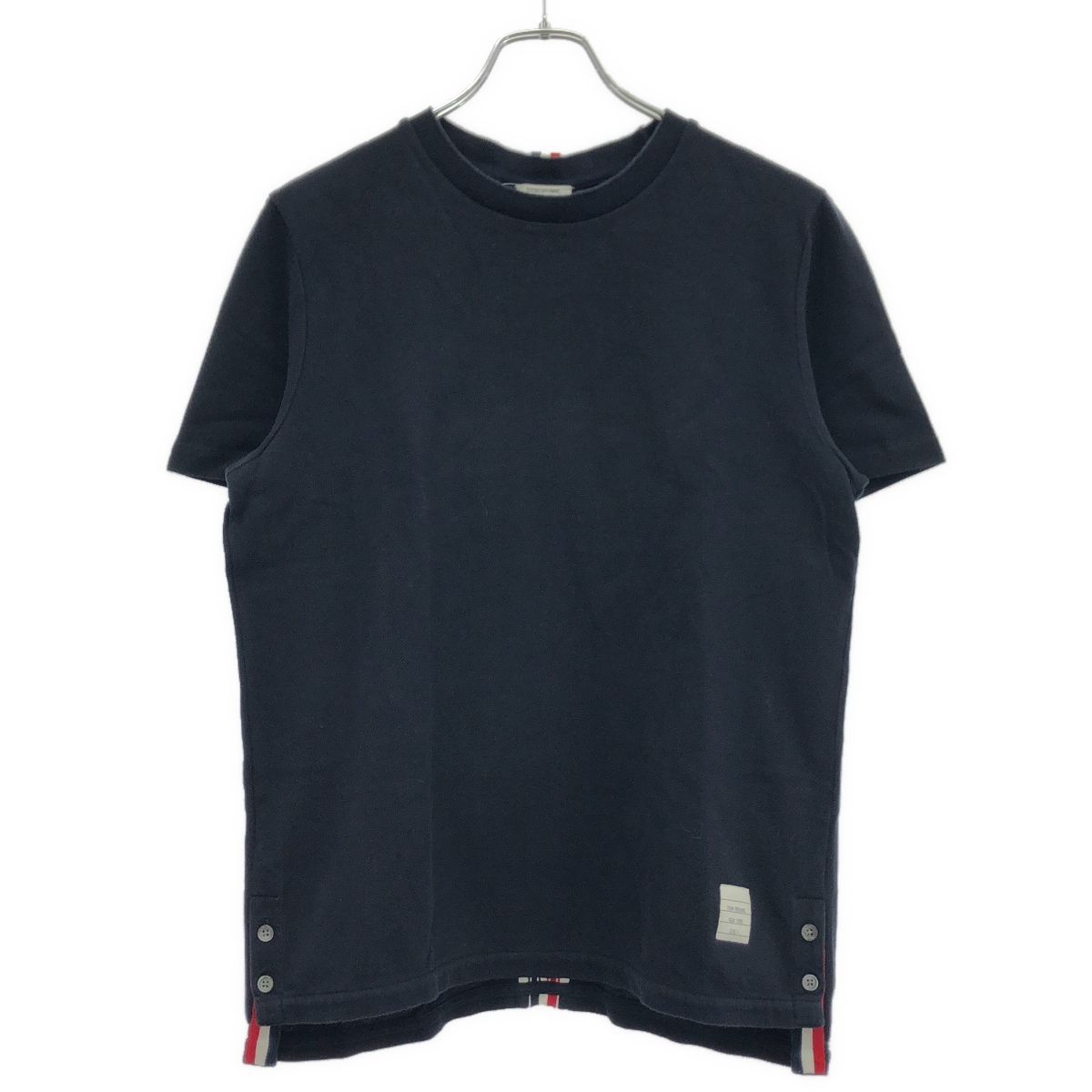 THOM BROWNE トム ブラウン コットンストライプTシャツ MJS056A 