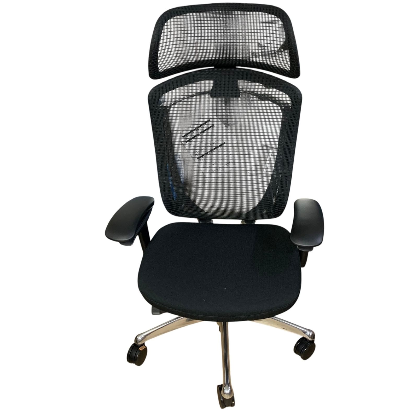 オカムラ コンテッサ メッシュチェア ハイバック 可動肘 ワークチェア オフィスチェア Bランク