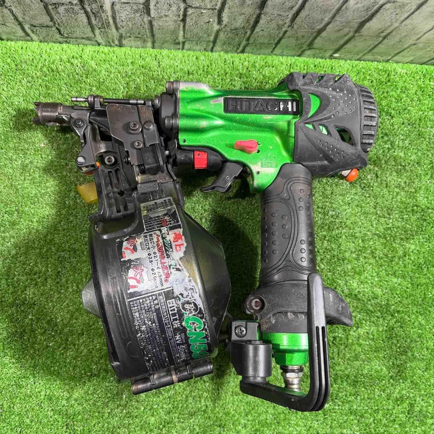 ハイコーキ HIKOKI 旧 日立工機 メーカー修理済み 高圧エア釘打ち機 NV 50 HMC L