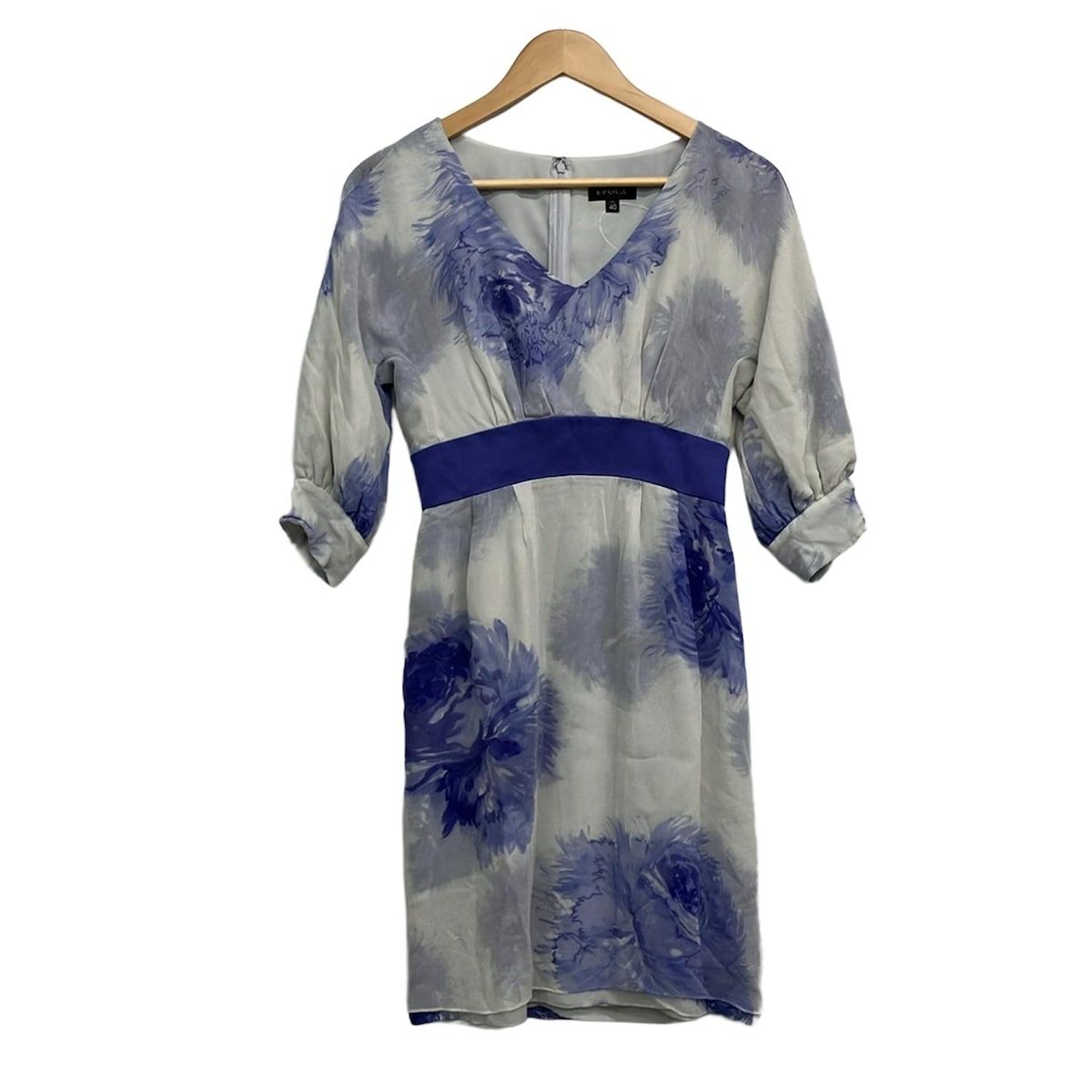 EPOCA(エポカ) ワンピース サイズITL40 レディース美品 - ライトグレー