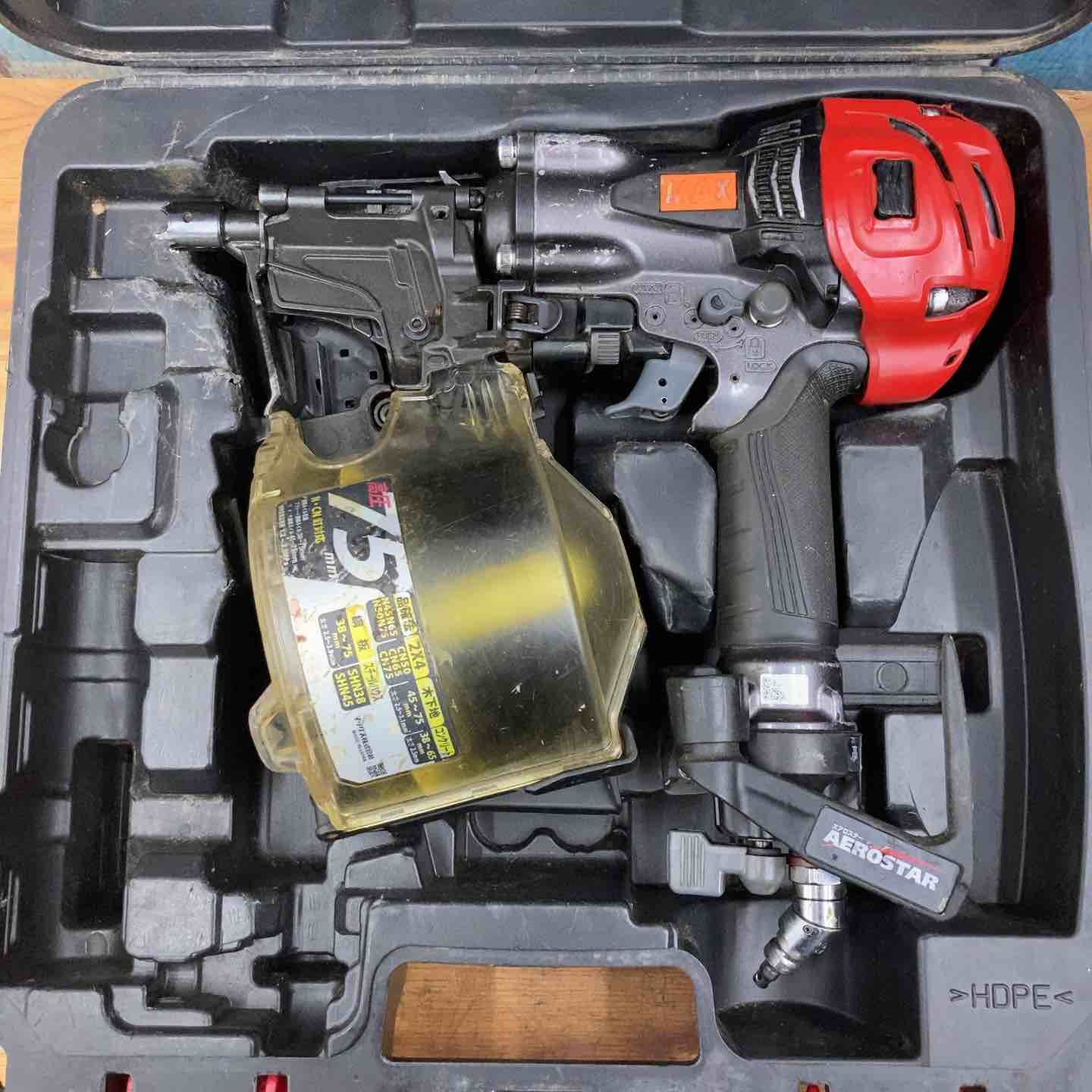 品 マックス MAX 高圧 エア釘打ち機 HN-75 N 4 D -G 柏店