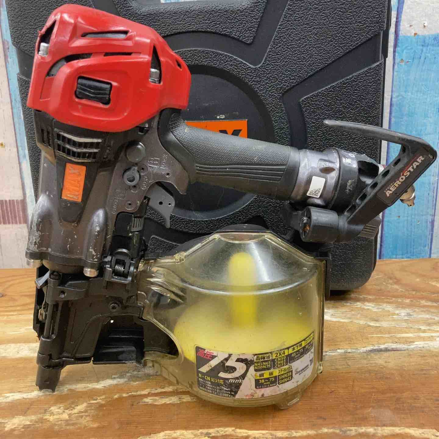 品 マックス MAX 高圧 エア釘打ち機 HN-75 N 4 D -G 柏店
