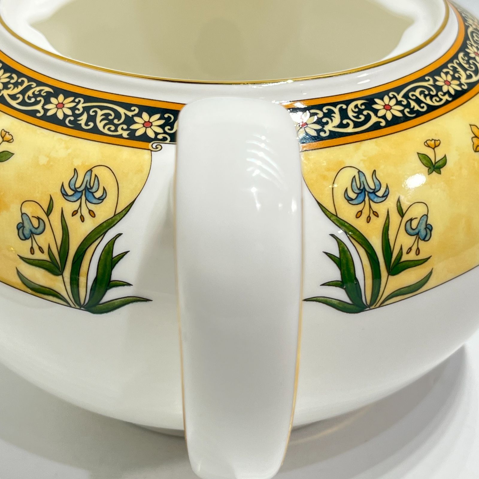  ウェッジウッド インディア ティーポット 黒壺ヴィンテージ | WEDGWOOD INDIA ティーポット コーヒー ティーカップ
