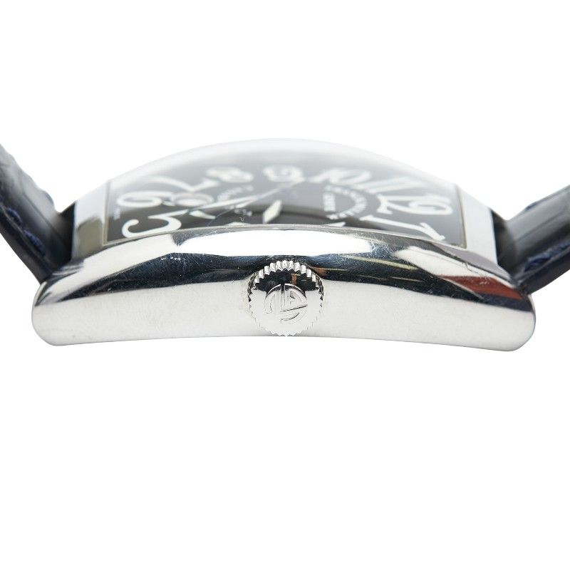  フランクミュラー カサブランカ 8880C DT ステンレススチール レザー メンズ FRANCK MULLER 222 54390 お出かけ用 自動巻き時計 腕時計(アナログ)