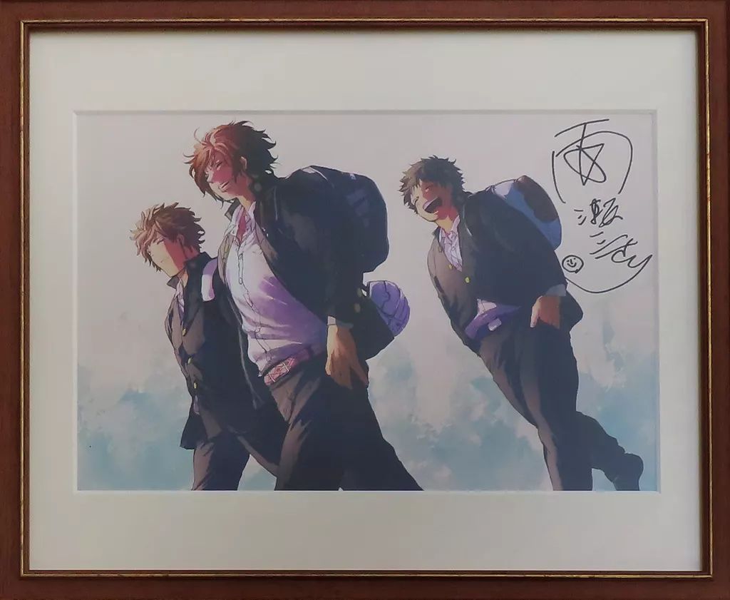 原画イラストボード 雨瀬シオリ ALL OUT!! 複製原画 B