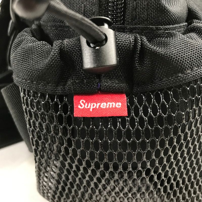 中古品】 SUPREME シュプリーム MESH WEST BAG 20SS メッシュ ウエスト