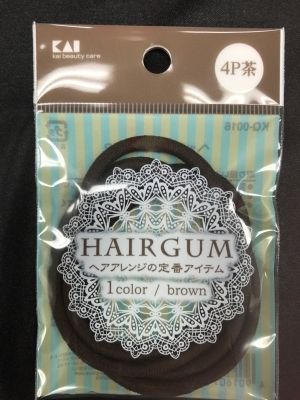 【まとめ買い-360点セット】ＫＱ００１６ヘップリング　茶　４Ｐ×360点セット