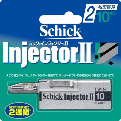 【まとめ買い-288点セット】インジェクターＩＩ替刃１０枚入 【 シック(Schick) 】 【 男性用カミソリ 】