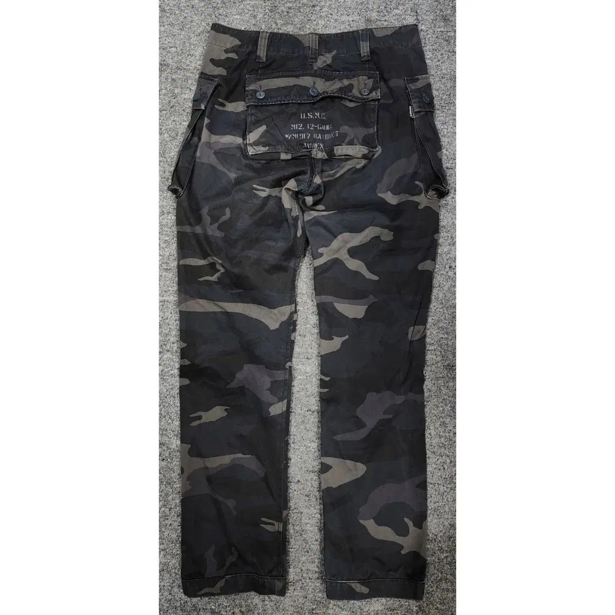 アヴィレックス カモフラージュ モンキー カーゴ パンツ M