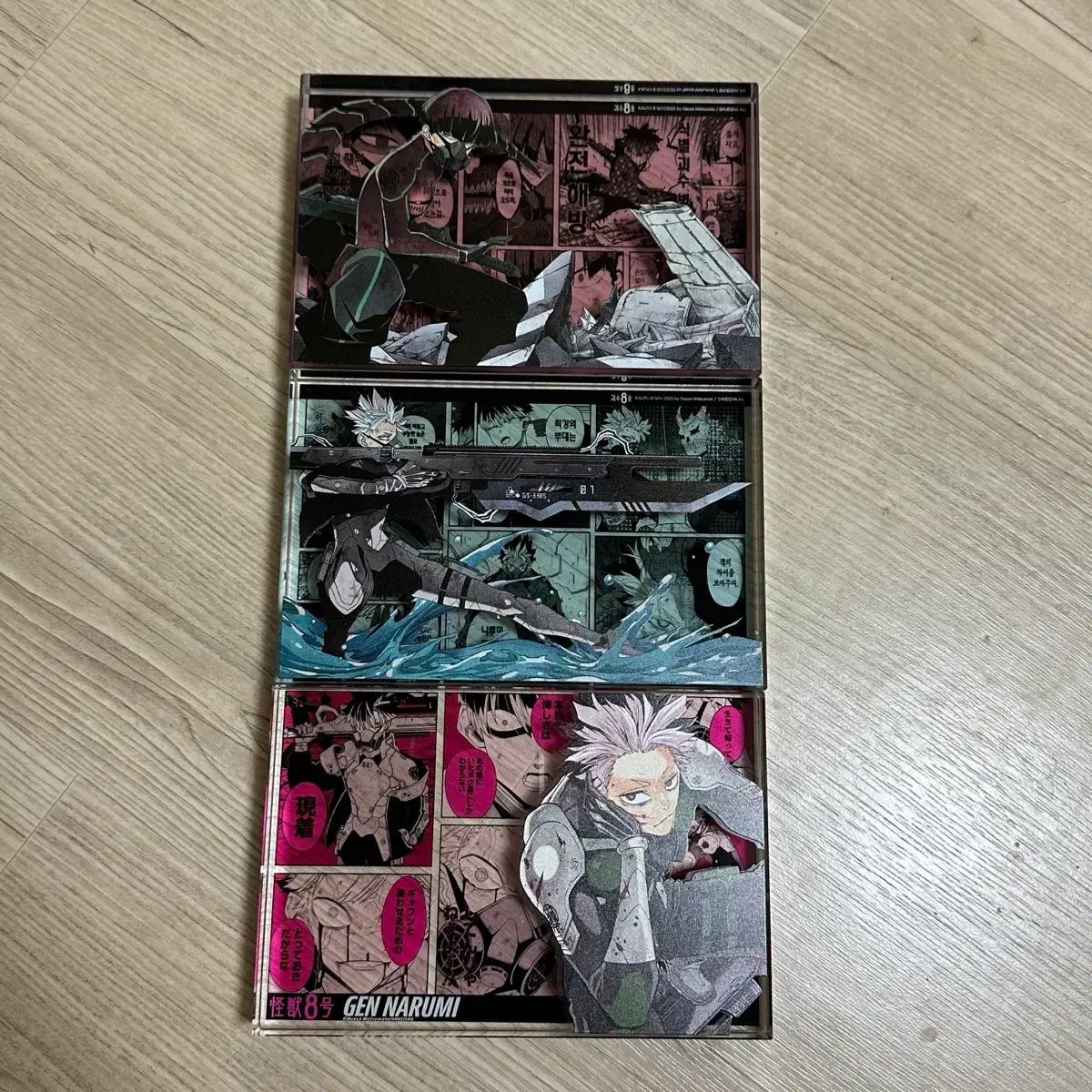 怪獣8号 成瀬 アクリルブロック HOSHI ナ ホシナ セット